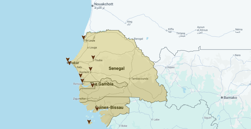 SENEGAL, GÂMBIA & GUINÉ BISSAU